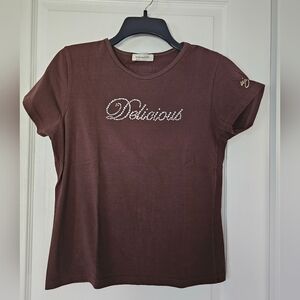 Wynn Las Vegas Chocolate Shopt "Delicious" Brown T-Shirt